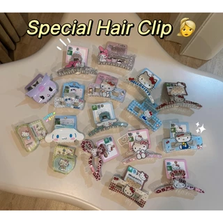 [แท้100%] Sanrio - Special size รวมกิ๊ฟติดผมขนาดพิเศษ คอลเลคชันใหม่ น่ารักมาก กิ๊บติดผม กิ๊บงับซานริโอ้ ซาริโอ้