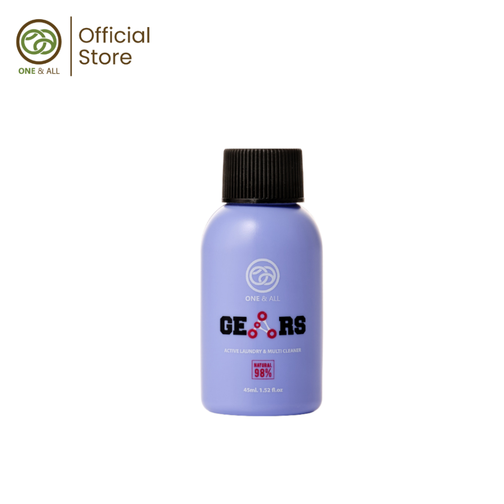 One & All Gears 45ml ผลิตภัณฑ์ทำความสะอาดอเนกประสงค์ ซักชุดว่ายน้ำ ชุดกีฬา