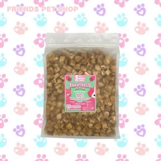 ฟรีซดรายแมว 500g ขนมแมว ขนมสุนัข อกไก่เต๋า ไข่แดง หญ้าแมว แซลมอน ตับไก่ อกเป็ด หน้าอกไก่ชิ้น Freeze Dried ฟู้ดเกรด100%