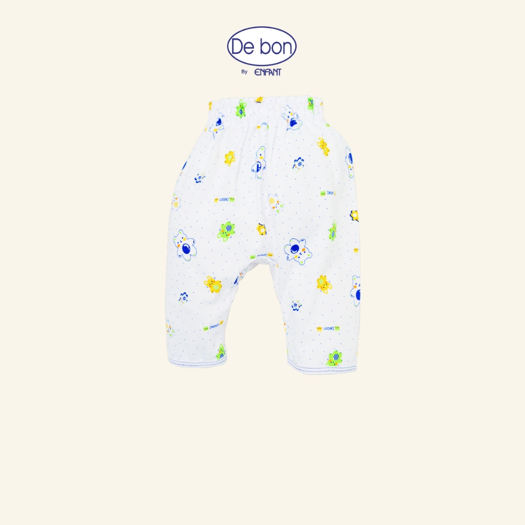 Debon by Enfant กางเกงขายาว สำหรับเด็ก 12-24 เดือน คอลเล็กชั่น Bearry and the rabbit สีฟ้า