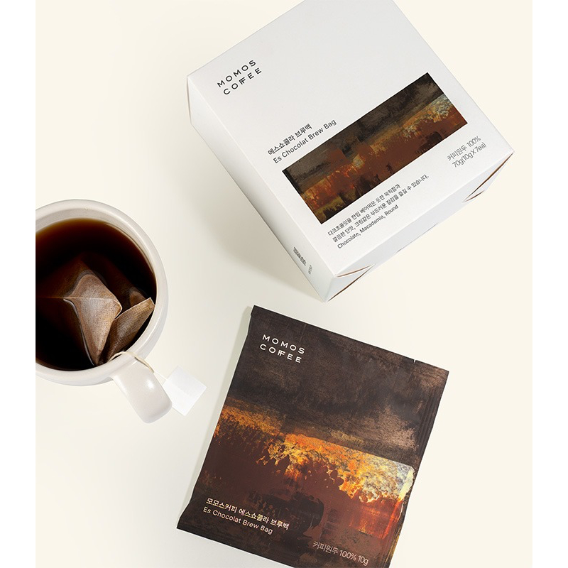 Momos Specialty Coffee Brew Bag 7 ea / Busan, Korea