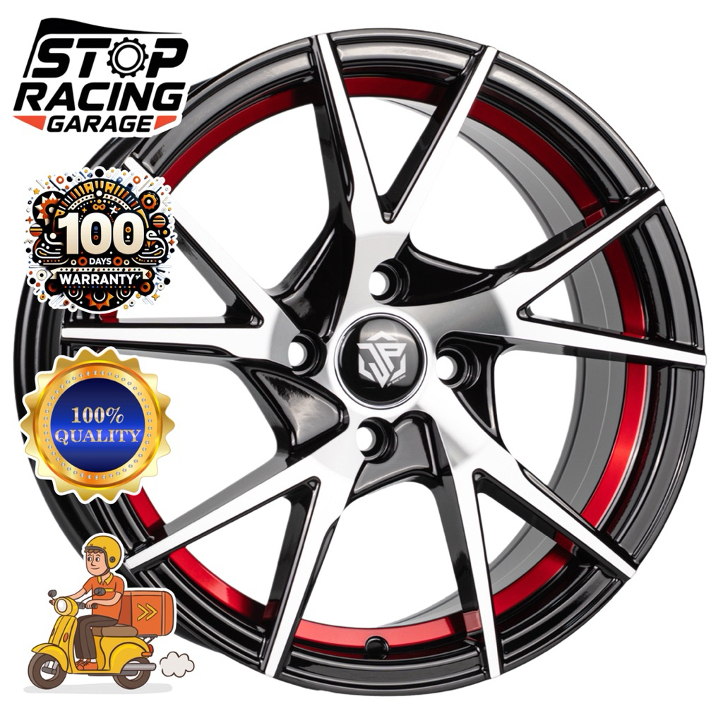 ล้อแม็กซ์ 15“ JP Racing JP RYU ขนาด 15x7.0 / 4x100 / ET+35