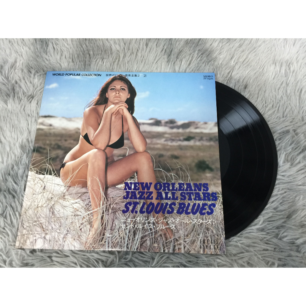 New Orleans Jazz All Stars - NEW ORLEANS JAZZ ALL STARS ขนาด 12 นิ้ว LP G197.33