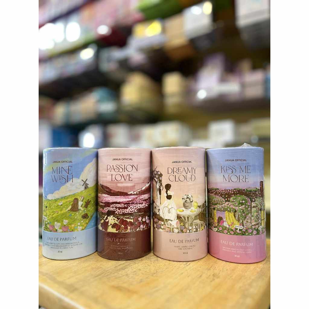 (แพ็กเกจใหม่) JANUA OFFICIAL น้ำหอมแจนยัวร์ กลิ่นใหม่ ติดทน ปริมาณ 30 มล.