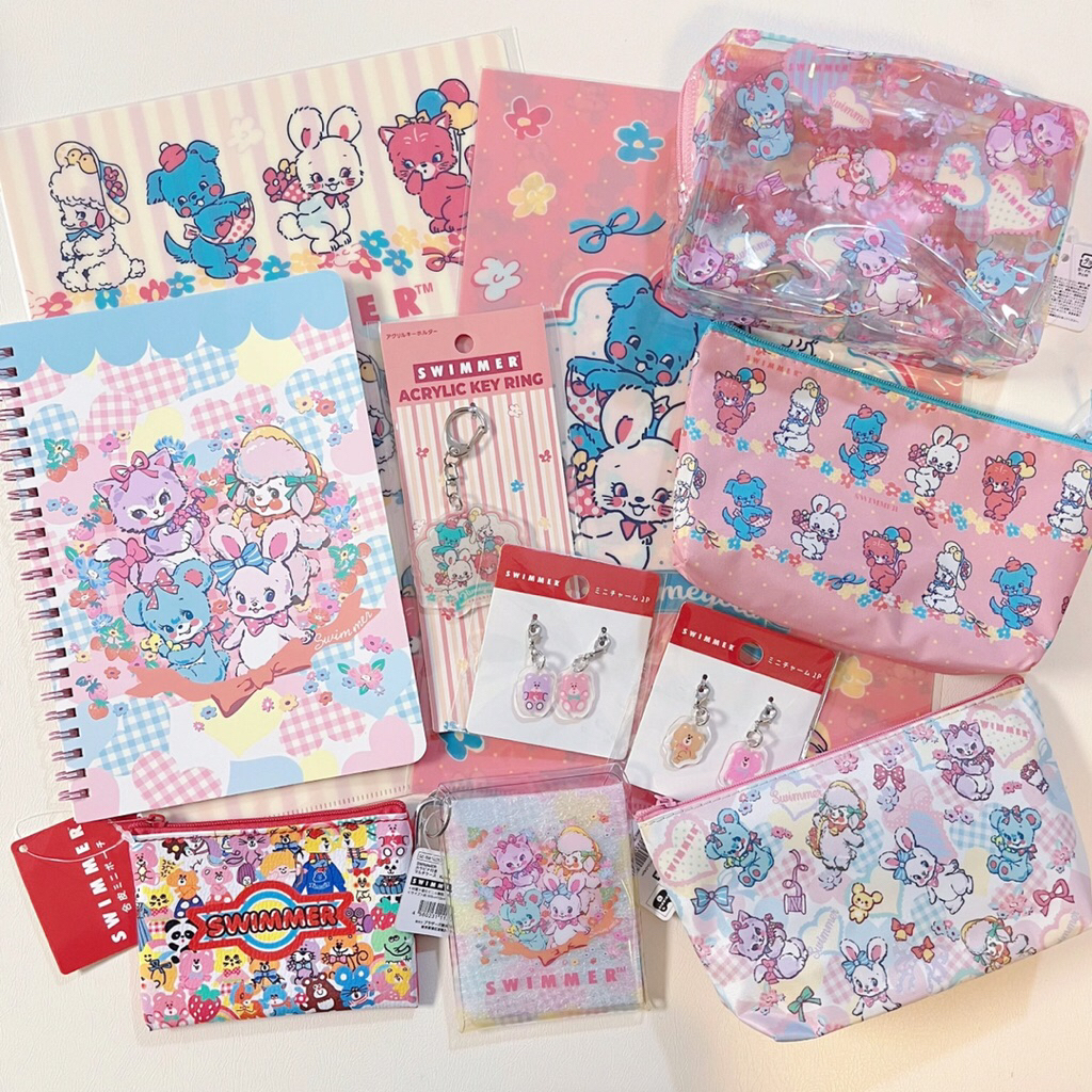 [พร้อมส่ง🇹🇭] กระเป๋า/ถุงผ้า/ปากกา Swimmer©️Japan