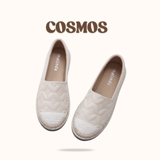 Cosmos  🌸  ลดพิเศษ 15.4  ✨ รองเท้าหนังหุ้มส้น ปักลายกลีบดอกไ…