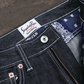 Simple&Raw - Sk863 TaylorWide 16oz. ทรงขากว้าง