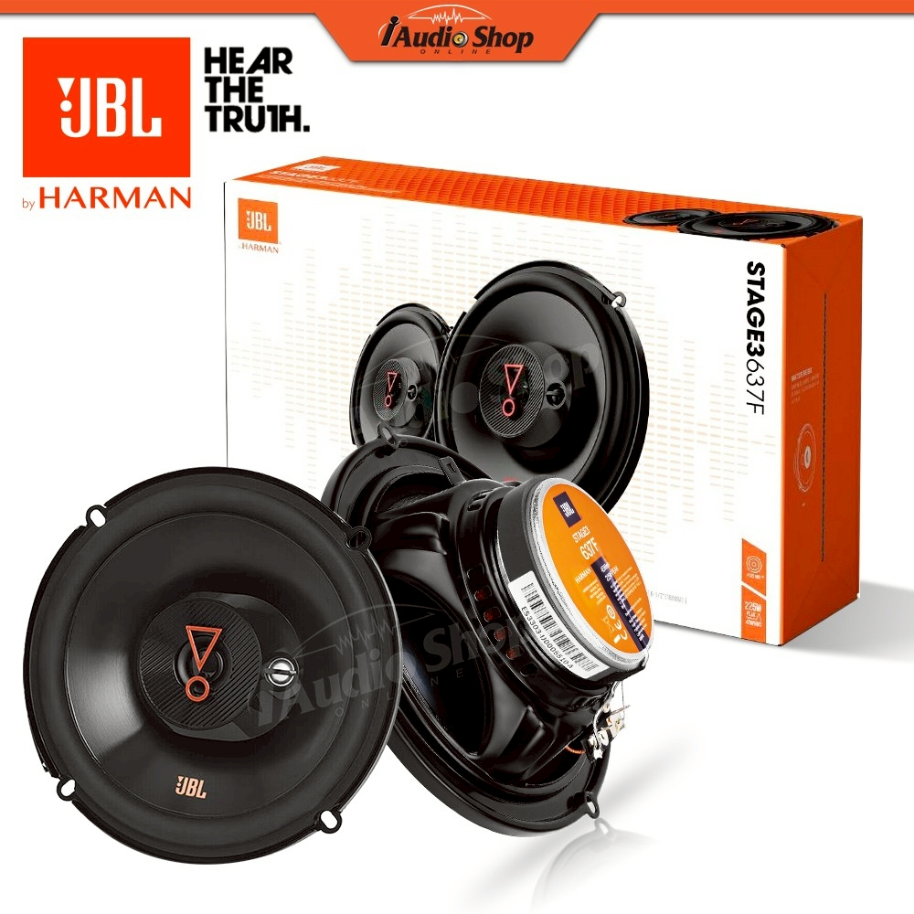 JBL🟠แท้ ลำโพงแกนร่วม แกนร่วม ดอกลำโพง 6.5นิ้ว STAGE3 637F JVC CS-J620X JVC🔴แท้ iaudioshop - รูปที่ 3