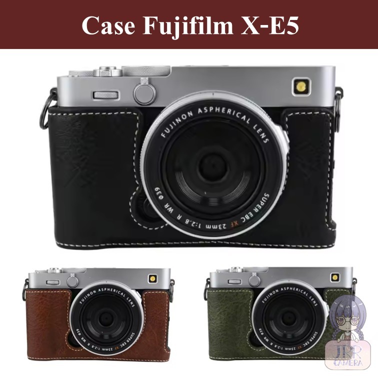 Case สำหรับ Fujifilm X-E5 / เคส Fujifilm XE5 / เคส Fuji XE5 CASE / เคส Fuji XE5 Half case / เคส Fuji