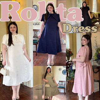 🧸𝐂𝐡𝐮𝐛𝐛𝐲𝐋𝐚𝐧𝐝.(อก38-50)👒Rolita Dress👒 รุ่นโรลิต้า ชุดเดรสออกงา…