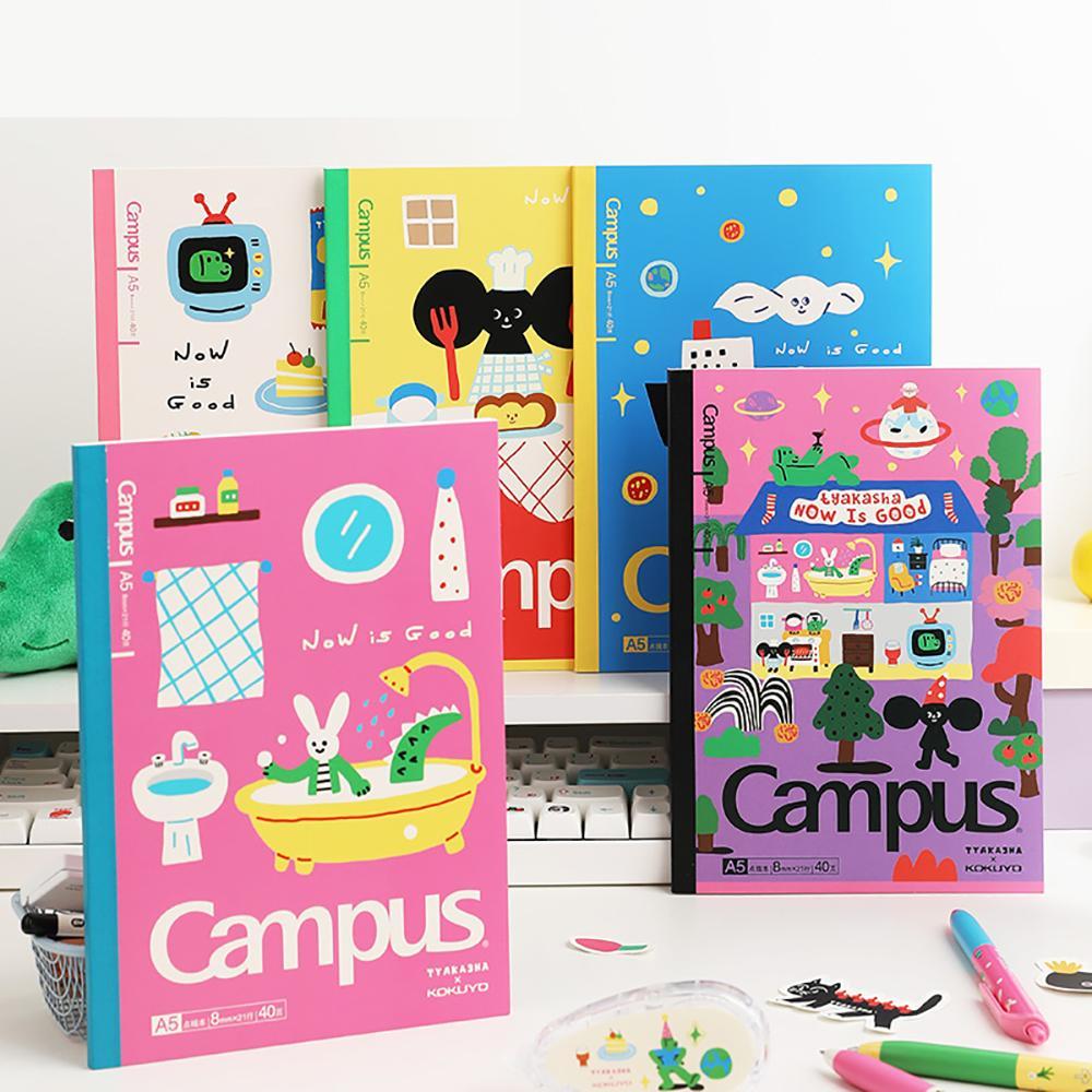 Kokuyo สมุดโน๊ตรุ่น Tyakasha Collections Notebooา คอลเลกชันสุดพิเศษ นำเข้าจากญี่ปุ่น