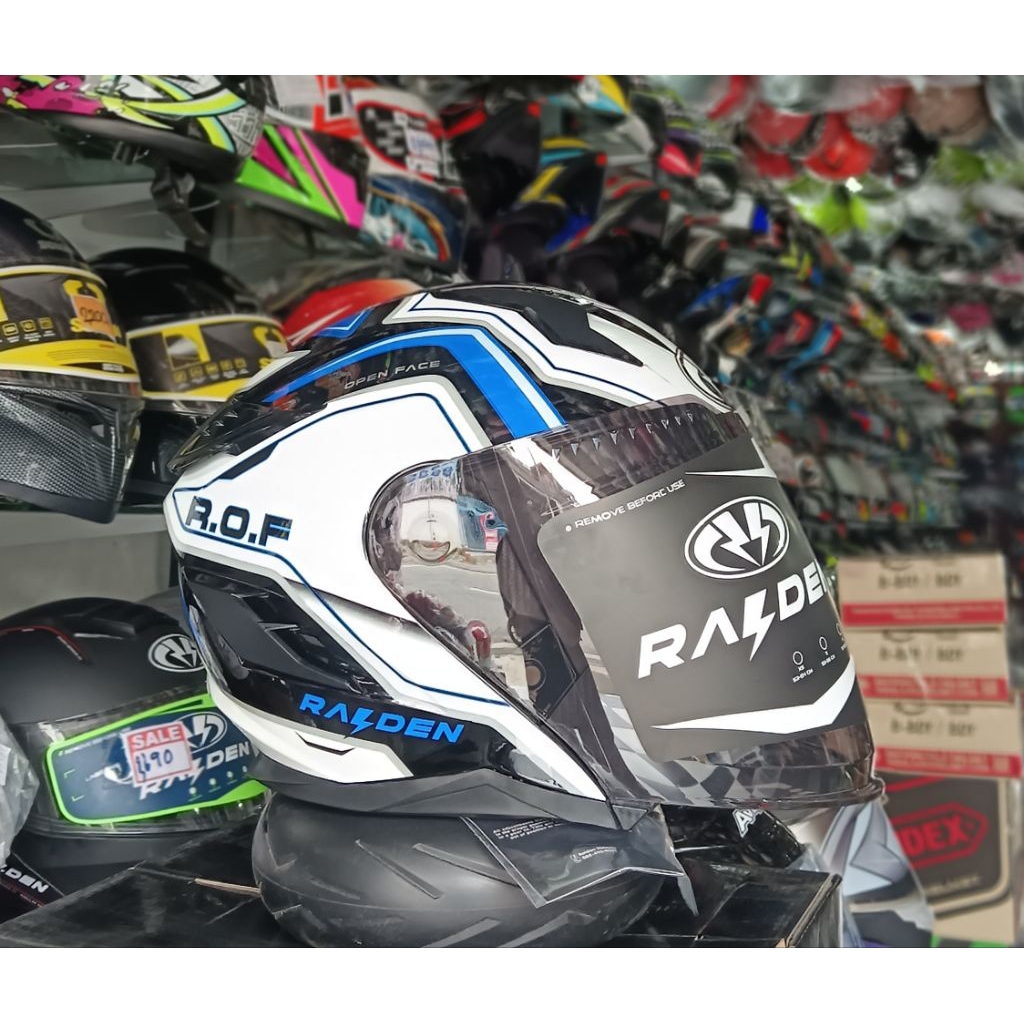 หมวกกันน็อค Raiden Defence Open face SALE ราคาถูกๆ