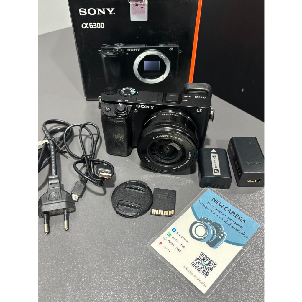 กล้องถูก sony A6300 sonya6300 vlog ไลฟสด ILCE-6300/ILCE-6300K/ILCE-6300L/ILCE-6300M