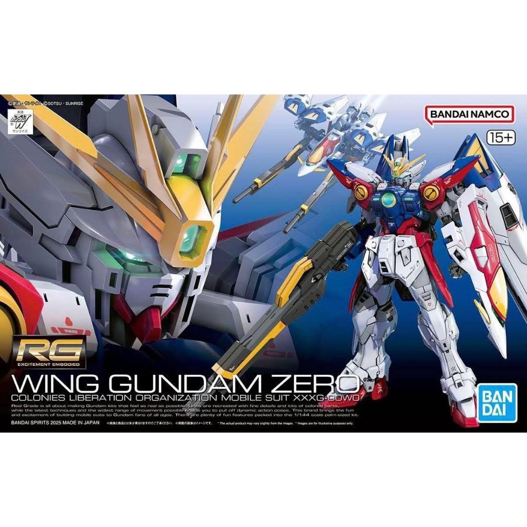 BANDAI RG 1/144 WING GUNDAM ZERO [D-TOYS GUNDAM] กันดั้ม กันพลา โมเดล แอคชั่นฟิกเกอร์