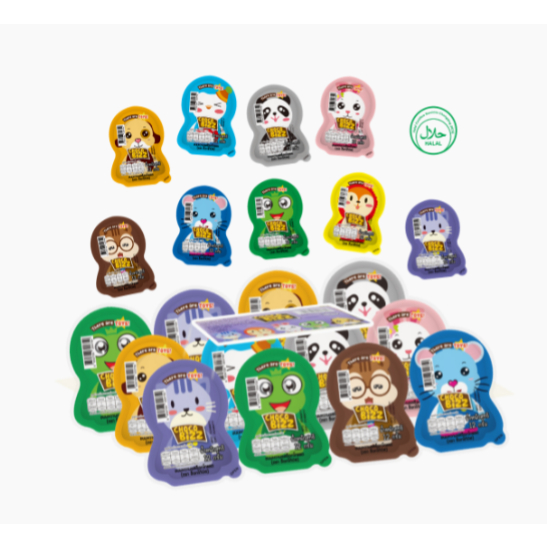 ช็อกโกบิส เอ้กรูปสัตว์/ช็อกโกบิส ไดโน่ ขนาด144กรัม12ชิ้น/แพ็ค(ยกแพ็ค)