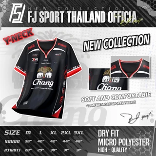 เสื้อกีฬา พิมพ์ลาย คอวาย แบรนด์Jew