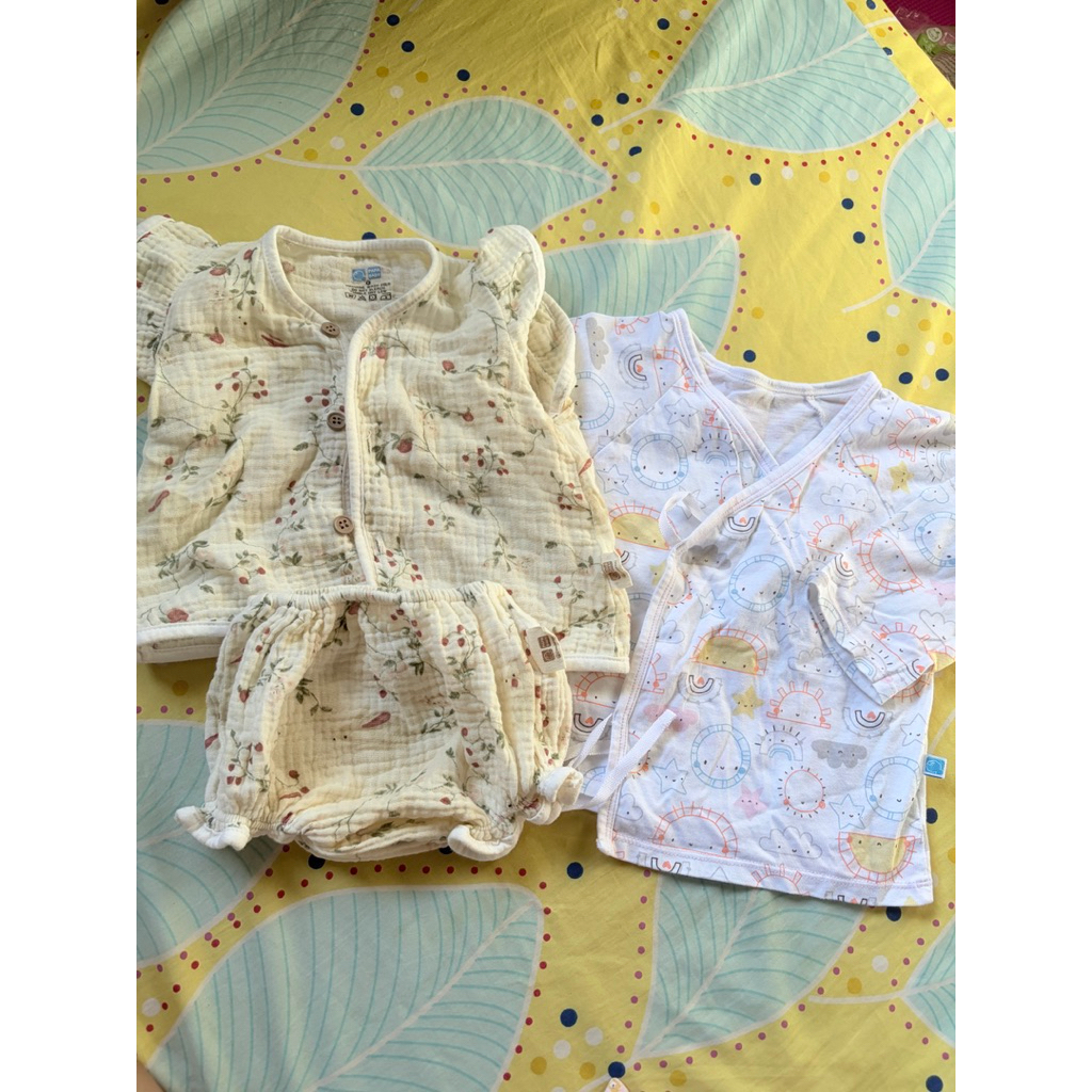 ชุดเด็กแรกเกิด papa baby ได้ทั้ง 3 ชิ้น