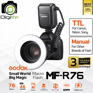 Godox Flash MF-R76 - Dental & Macro Ring Flash, 76W, TTL & M…