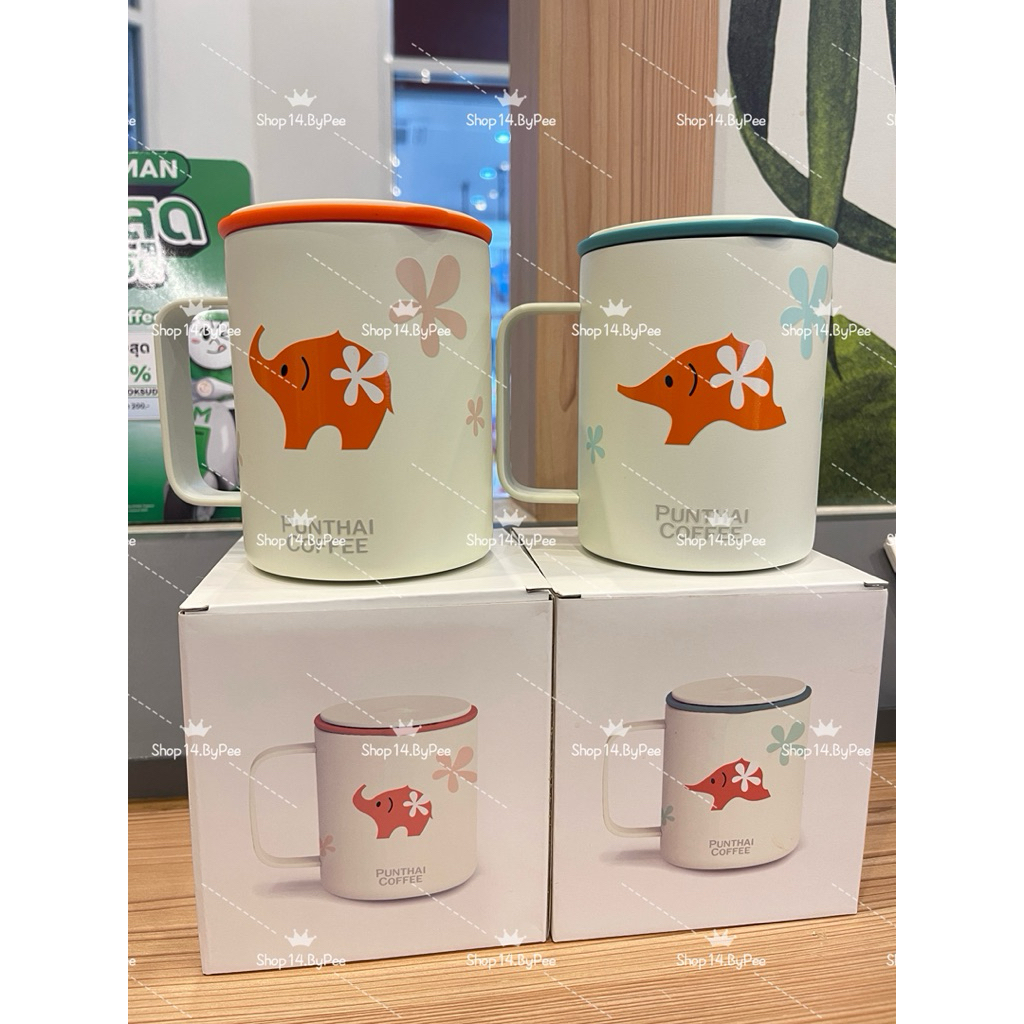 📌พร้อมส่ง📌แก้วพันธุ์ไทย SlideLidMug 400 ml. ใหม่ล่าสุด