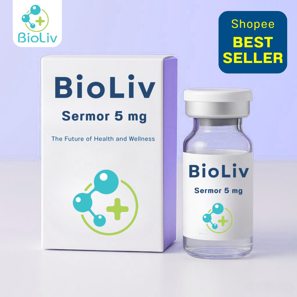 BioLiv Sermor 5 – เปปไทด์ดูแลสุขภาพ (5 mg)
