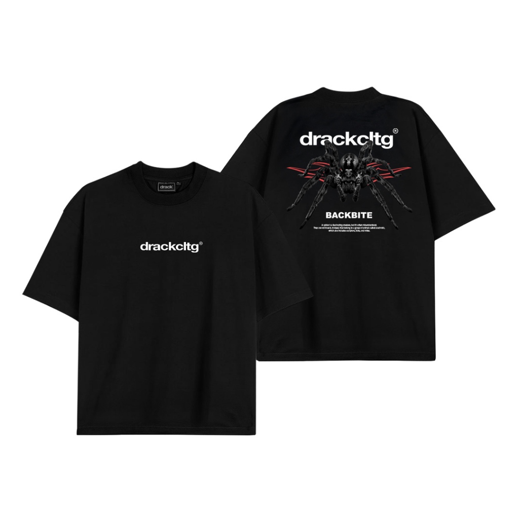 DRACK - BACKBIT เสื้อยืดคอกลม
