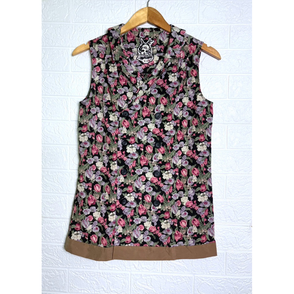 เสื้อแขนกุดคอปก  FLYNOW lll (มือ2)