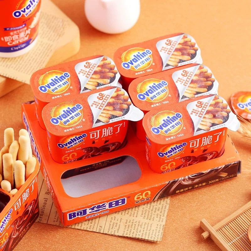 ยกแพ็ค โอวัลติน ดิปปิ้ง บิสกิตส์ Ovaltine Dipping - รูปที่ 3