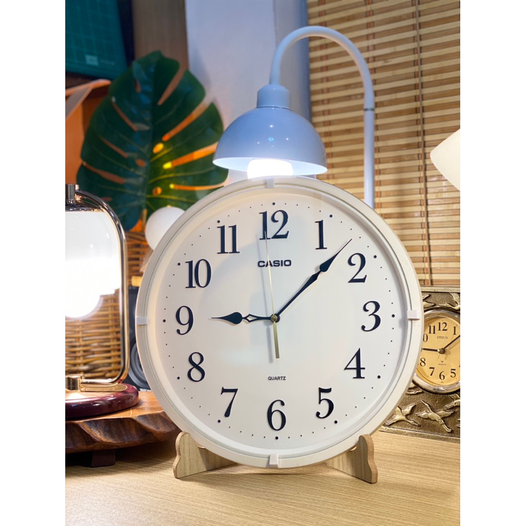 นาฬิกาติดผนัง CASIO มือสองแท้ ญี่ปุ่น ระบบ Quartz