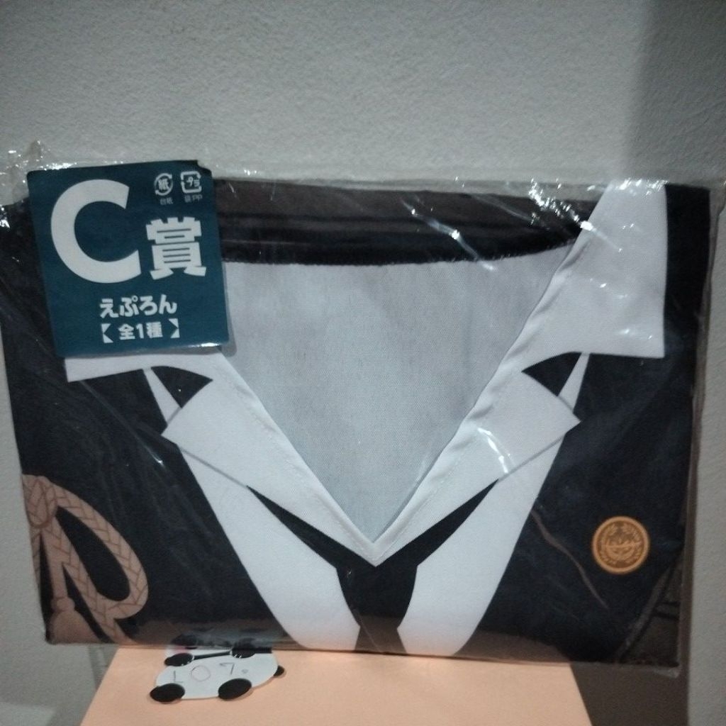 🇹🇭 Touken Ranbu Shokudai Kirimitsutada Epron Minna no Kuji FuRyu prize ลิขสิทธิ์แท้🇯🇵 โทเคน รันบุ ผ้