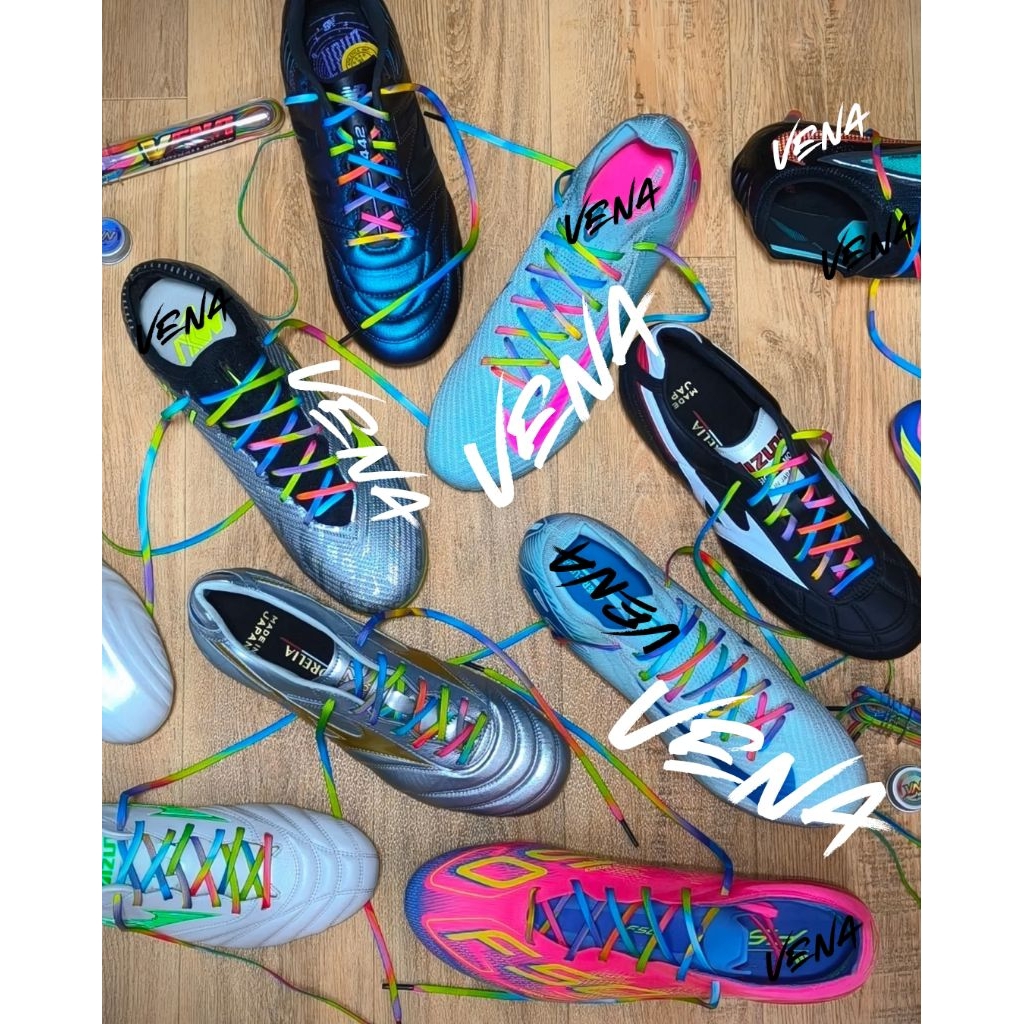 เชือกสีรุ้ง 🌈🌈เชือกผูกรองเท้า New Collection  Color Splash Laces เติมสีสันให้ทุกก้าว อยากเฟี้ยวก็เลี้ยวมาจัดค้าบบ