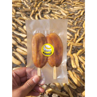 กล้วยตากเสียบไม้ แบบแบน แบบกลม กล้วยกวน กล้วยหนึบ มะม่วงหยี กินเพลิน พร้อมส่ง