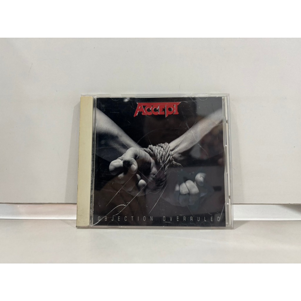 1 CD MUSIC  ซีดีเพลงสากล      ACCEPT OBJECTION OVERRULED   (L4E148)