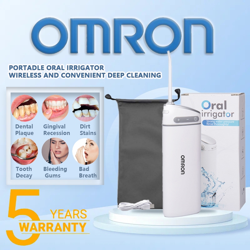 Omron Irrigator Water Flosser ทำอาดขัดคเครื่องฟัน oral irrigator เครื่าก หัวฉีดฟัน Deep oral cleaningองดะ