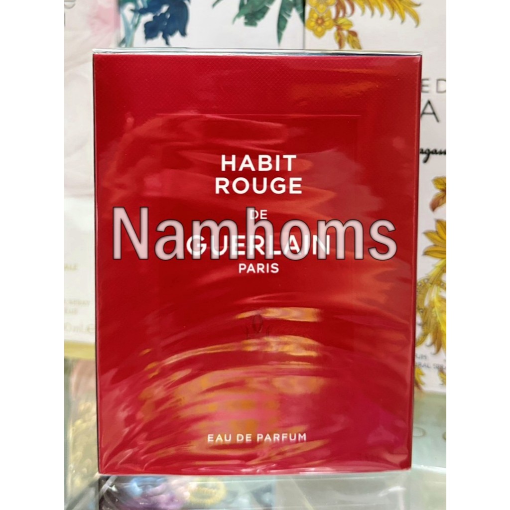 Guerlain Habit Rouge EDP 100ml กล่องซีล