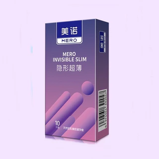 พร้อมส่ง ถุงยาง MERO ขนาด49,52mm.10ชิ้น/กล่อง ถุงยางอนามัย เรียบ ไม่เรียบ ขนาน ไม่ขนาน ไม่เขียนชื่อ