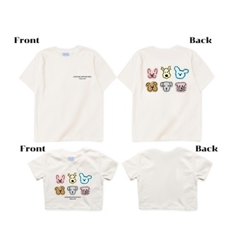 resign.studio - Oversize/Crop ลาย Love me love my dog