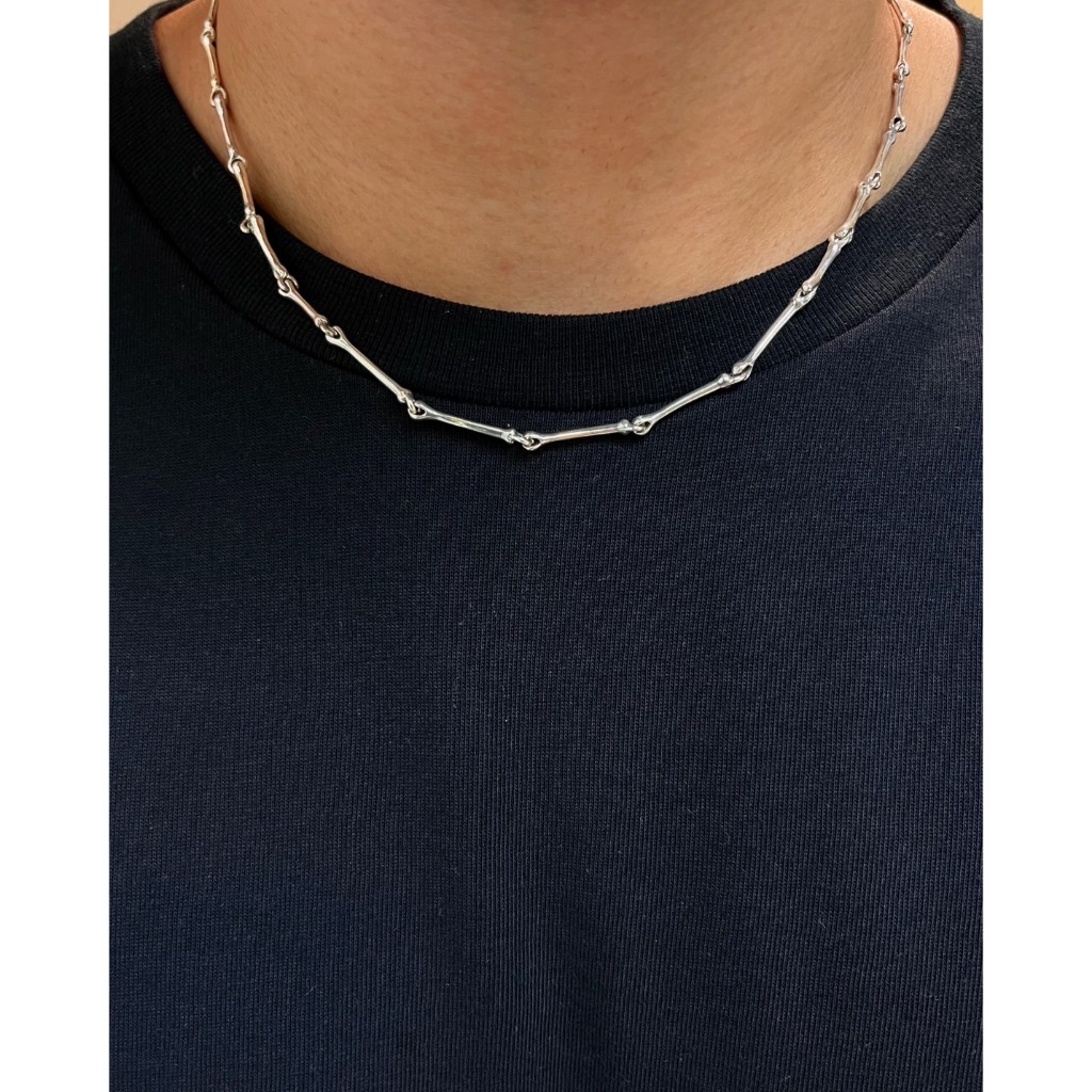 TWENTYSECOND เครื่องประดับเงิน แบรนด์ Marbella รุ่น Bone necklace