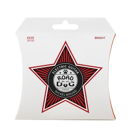 สายกีตาร์ไฟฟ้าเคลือบกันสนิม Road Dog เบอร์ 09 / 10 คุณภาพสูง เสียงเพราะ ทนทาน ของแท้