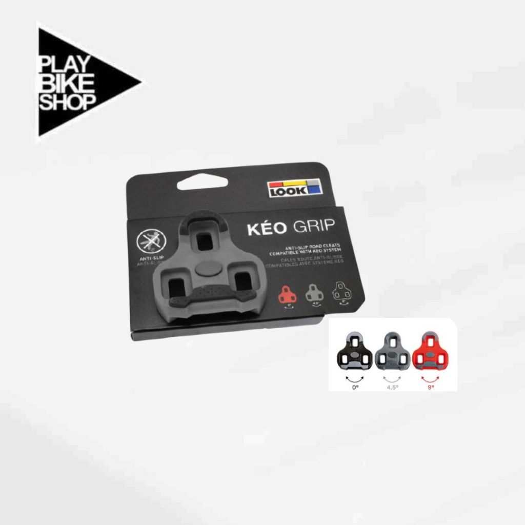 คลีท LOOK  KEO GRIP มีกันลื่น
