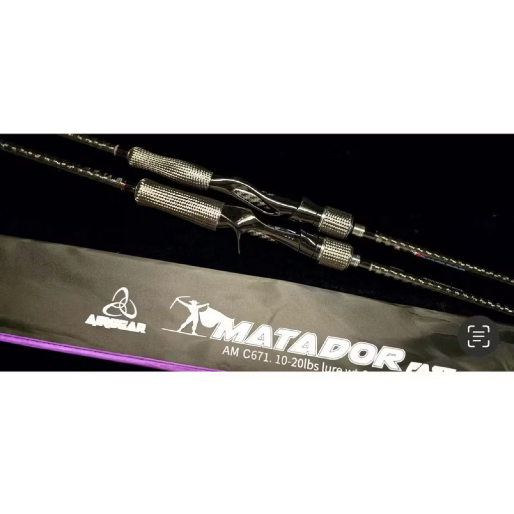 AIRGEAR MATADOR แถมผ้าบัพอย่างดี คันตีเหยื่อปลอม 👍แอร์เกียร์ มาทาดอร์ คันเบ็ด