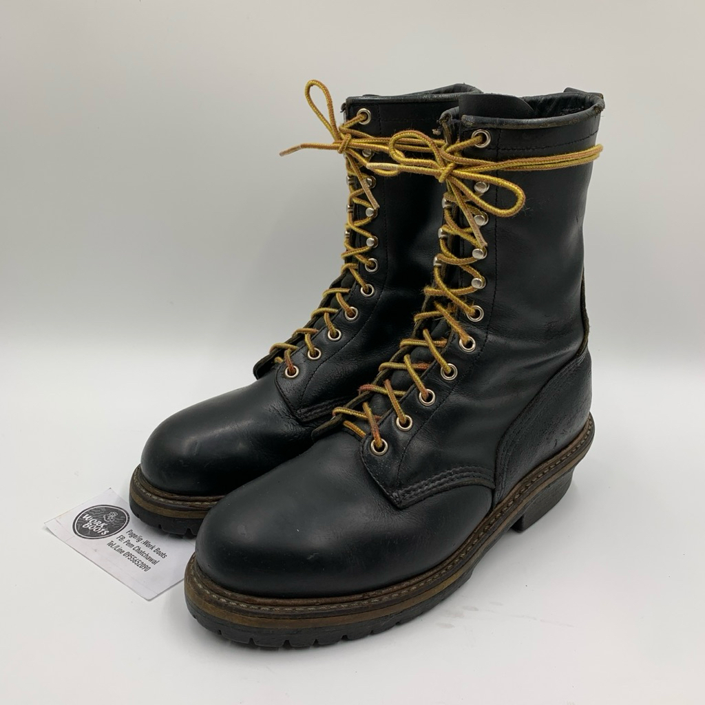 Vtg 90's Redwing 2218 logger boots41