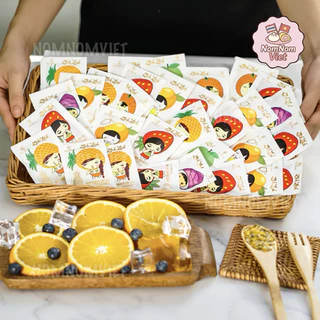 เจลลี่เคี้ยวหนึบรสผลไม้ยอดฮิตเวียดนาม(10ชิ้น)มี 2 ขนาด หลากหลายรสชาติ - Zai Zai Jelly