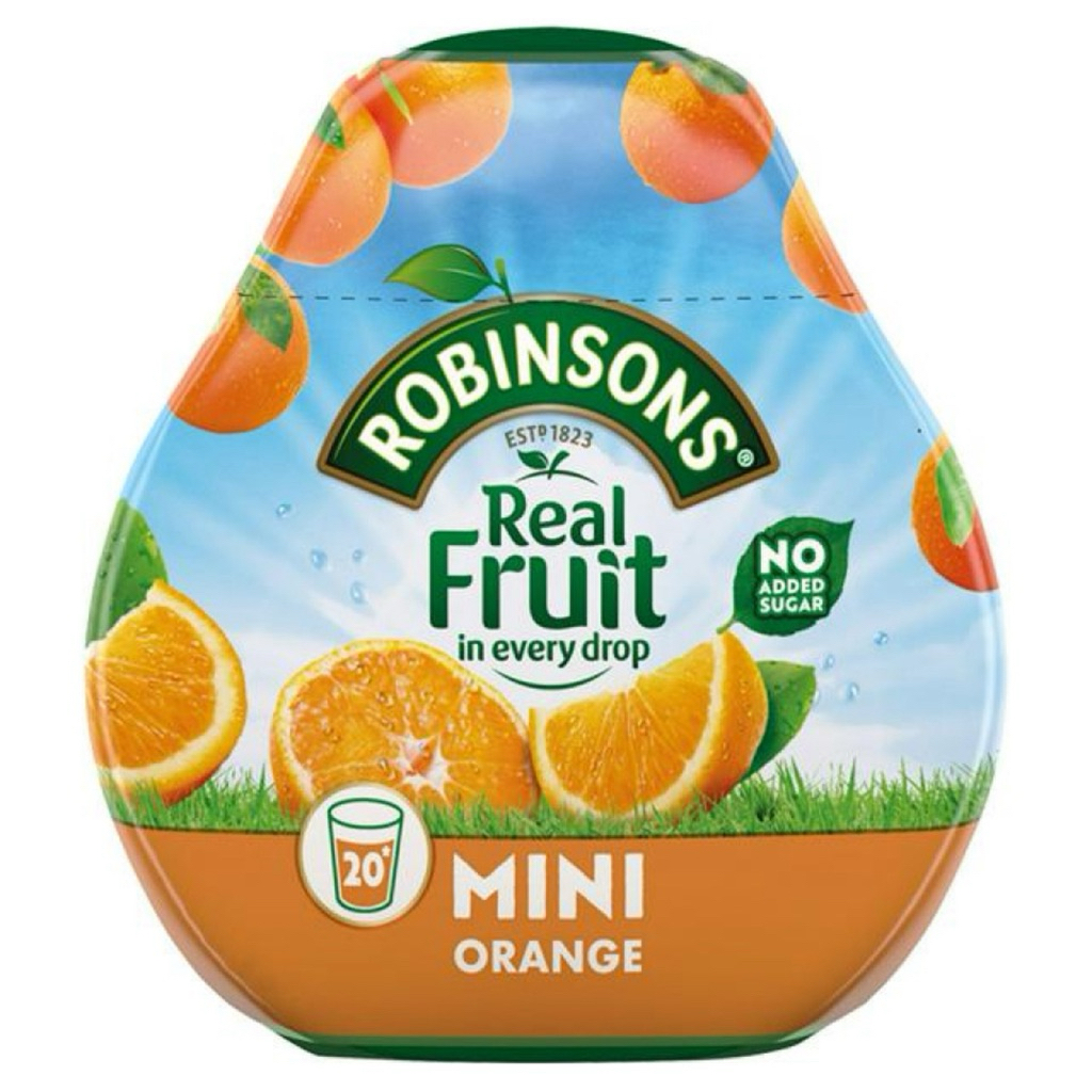 Robinsons Mini Orange Squash 66ml.-น้ำส้มเข้มข้นแบบพกพา 66มล.