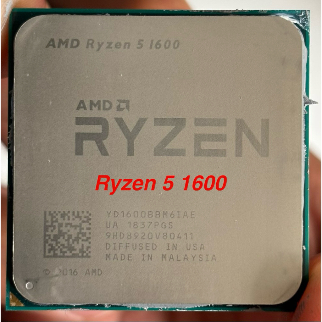 CPU[AM4] Ryzen 5 1600 สินค้ามือสอง