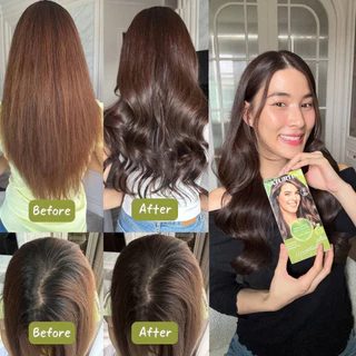 Naturtint (5GLightGoldenChestnut) เจลเปลี่ยนสีผม ปิดผมขาว จากสารสกัดธรรมชาติและออแกนิค ปริมาณ170ml