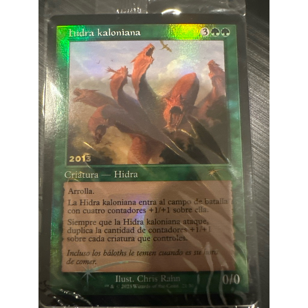 Kalonian Hydra (30th Anniversary Foil - Spanish) Promo 30th MTG การ์ด Magic The Gathering ของแท้