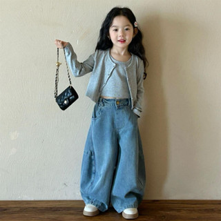 [Namsaii kids]🔥พร้อมส่ง🔥ชุดเซท3ชิ้น  ชุดเซท 3 ชิ้น กล้าม+เสื…