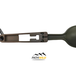 PATHWILD FOLDING SPORK ช้อน ส้อม พับได้เหมาะสำหรับพกพาเดินป่า วิ่งเทรลหรือกิจกรรมอื่นๆ
