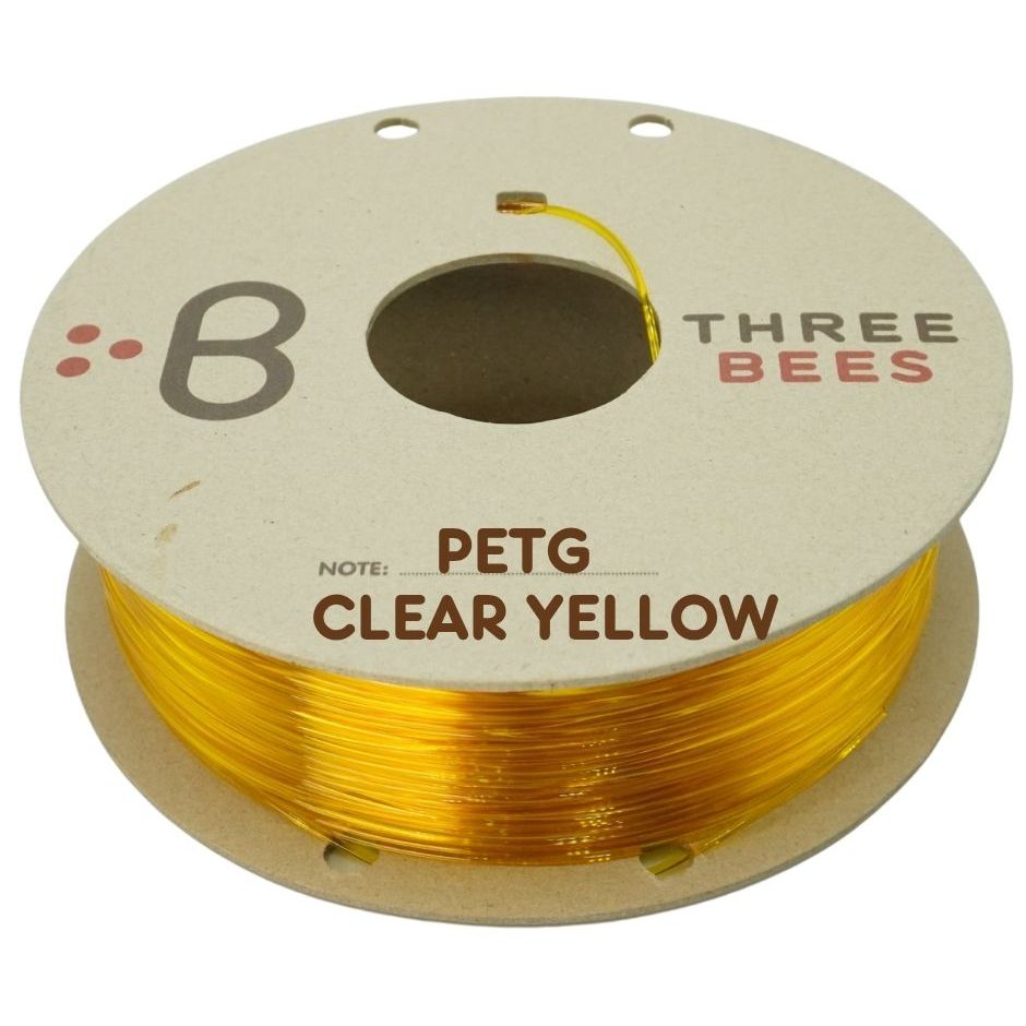 Threebees PETG เส้น 3D Filament Clear Color ขนาด 1.75 มม.