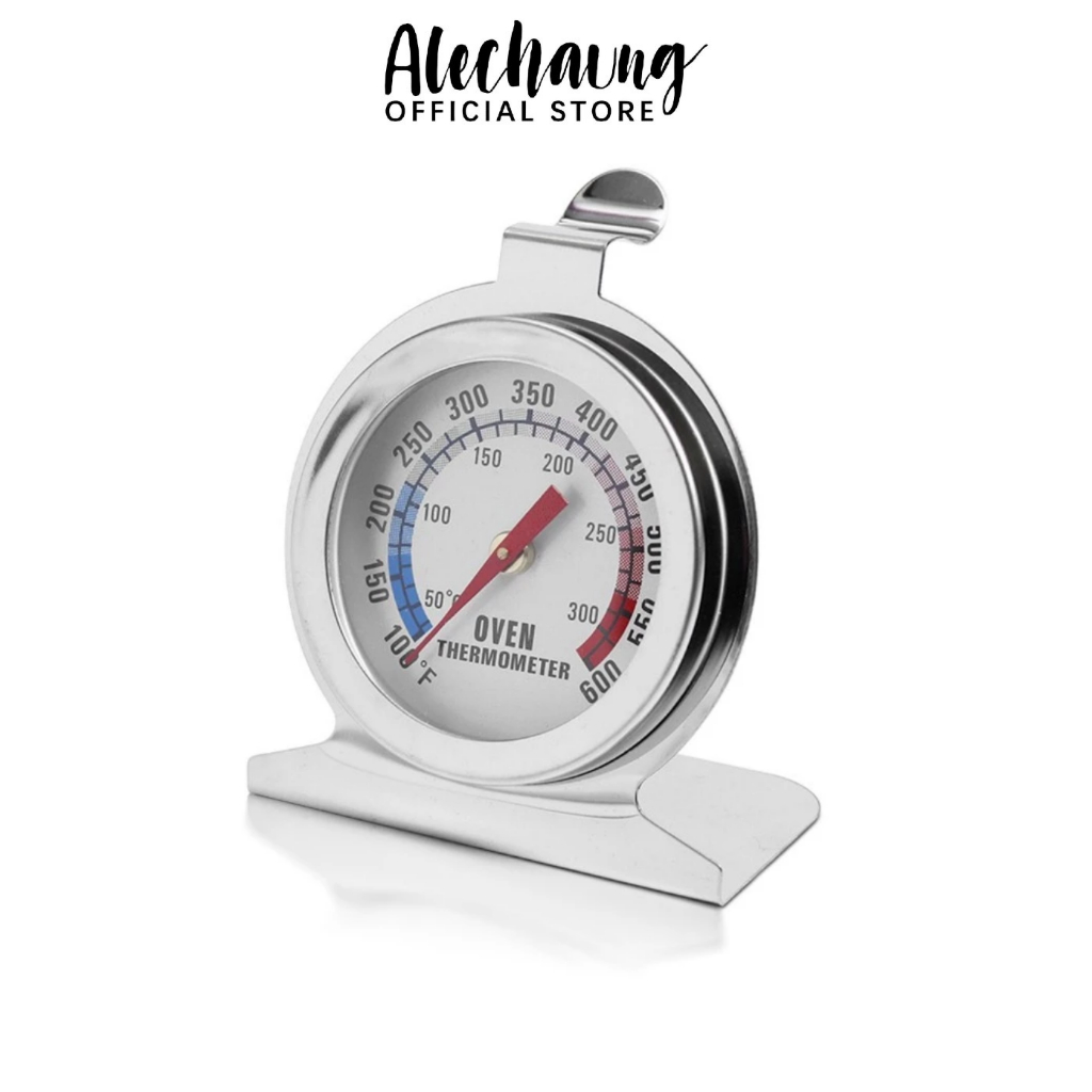 Alechaung เครื่องวัดอุณหภูมิเตาอบ เครื่องวัดอุณหภูมิเบเกอรี่ Oven thermometer มี 2 หน่วยวัด วางหรือแขวนในเตาอบได้